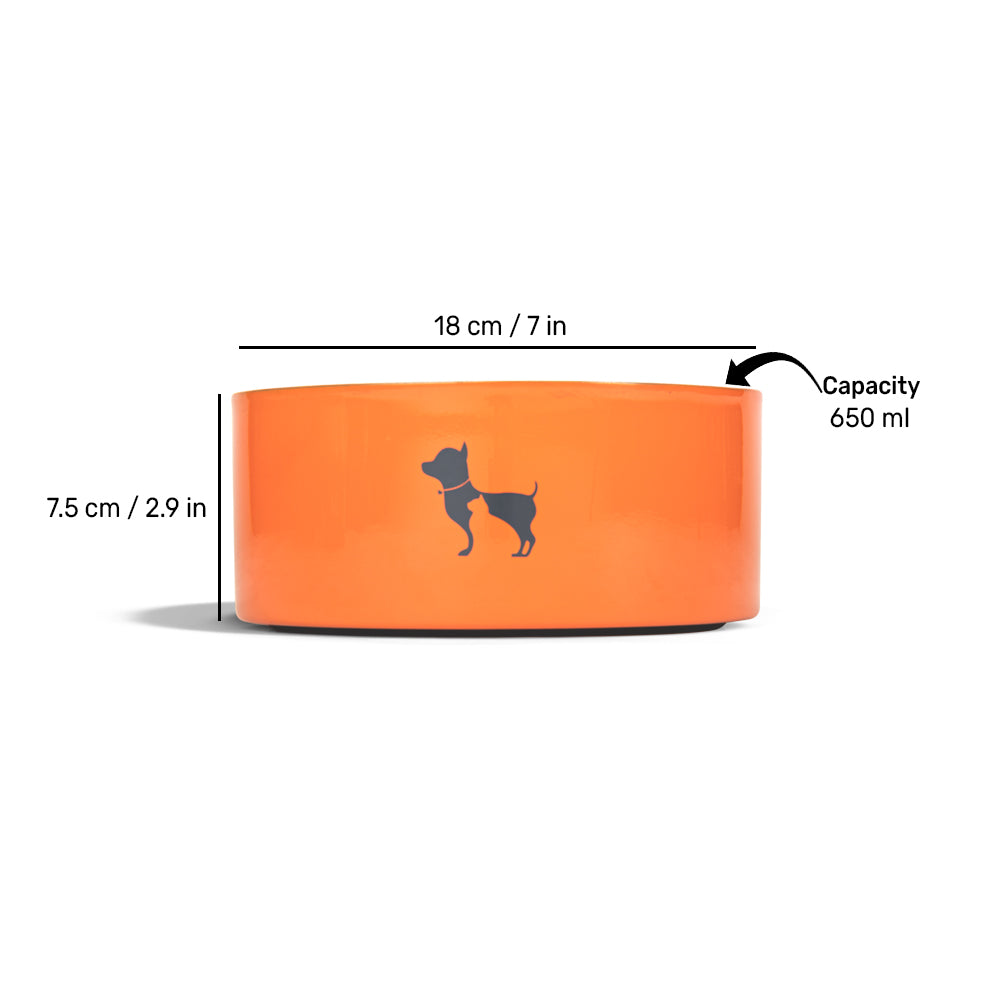 HUFT Quintessential Slow Feeder Pet Bowl - Heads Up For Tails
