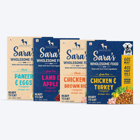HUFT Sara's Wholesome Food Combo For Dogs (4 x 300 g)_01