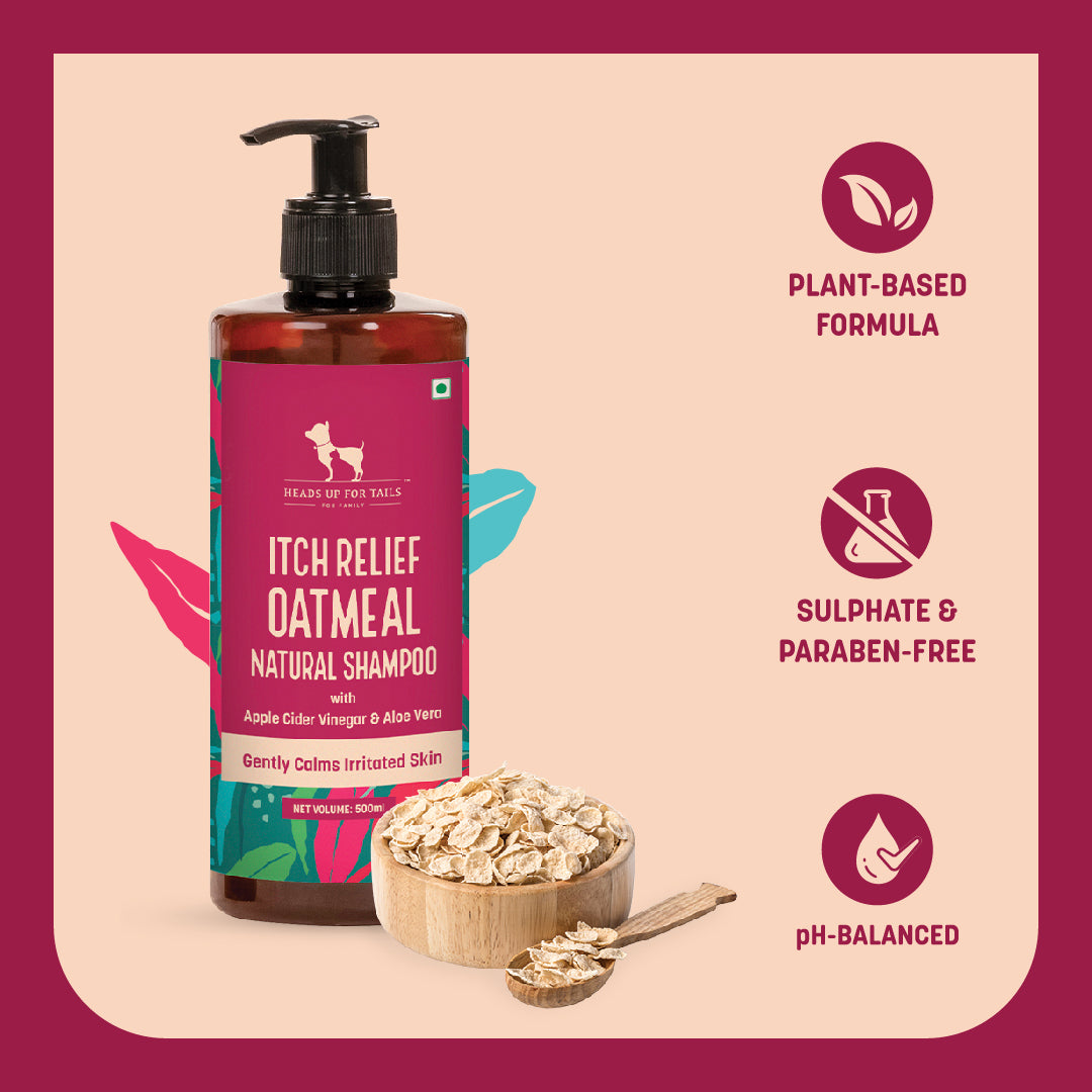 Oatmeal based outlet shampoo