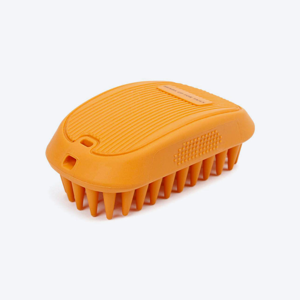 HUFT Silicon Pet Grooming Brush - Heads Up For Tails