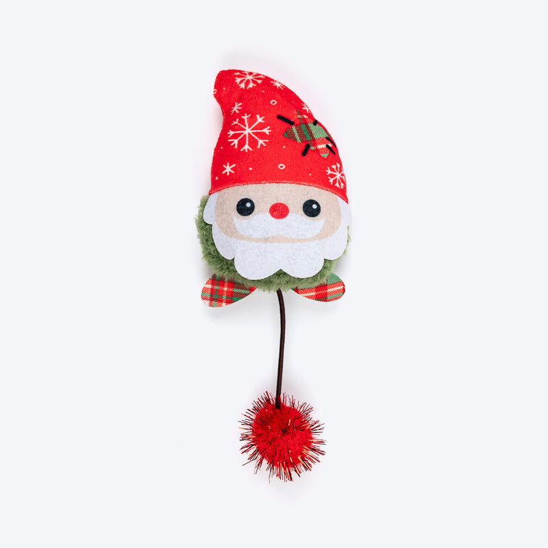 HUFT Ho Ho Holiday Plush Toys for Cat - Set of 2 - Heads Up For Tails