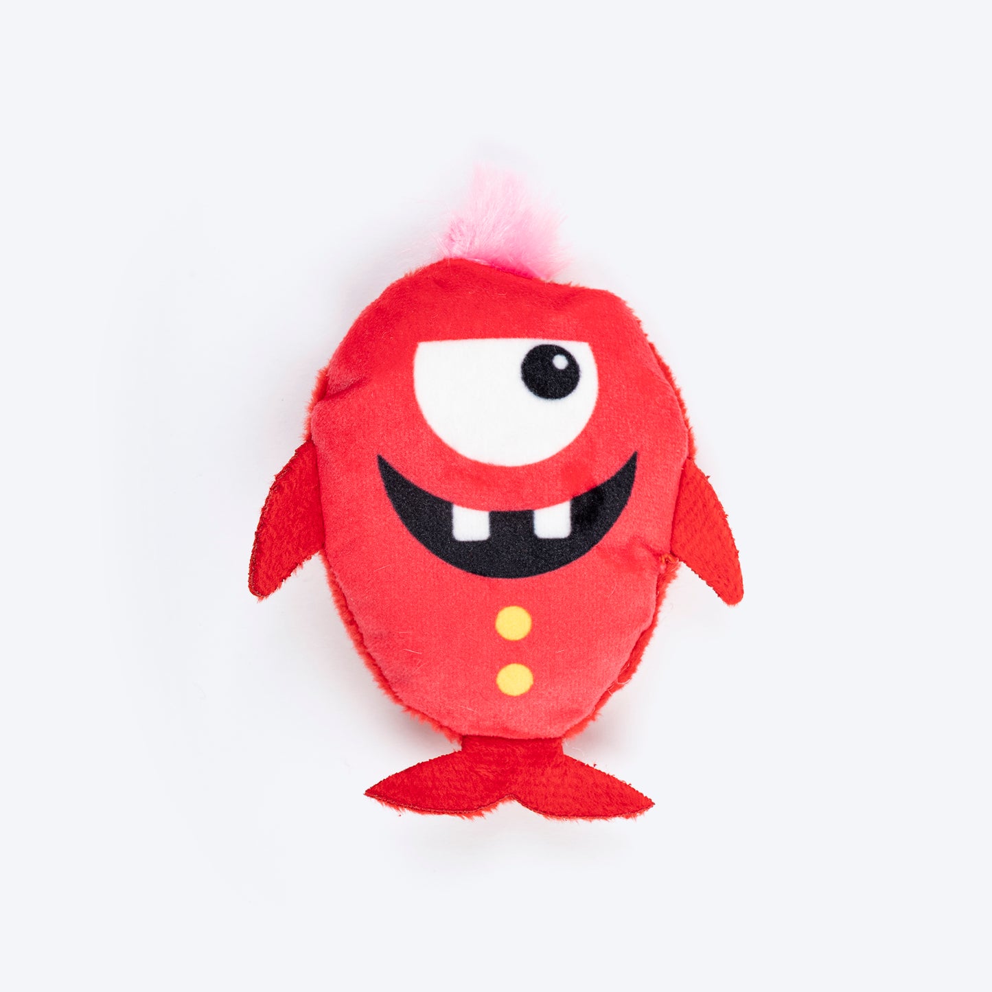 HUFT Mini Monsters Plush Toys for Cat – Pack of 4 - Heads Up For Tails