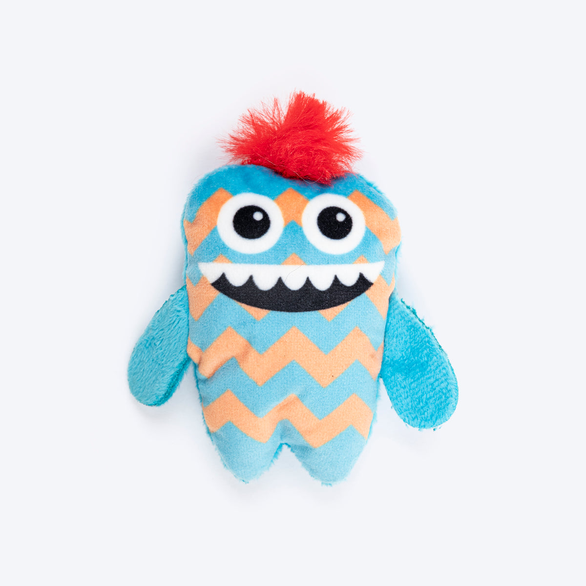 HUFT Mini Monsters Plush Toys for Cat – Pack of 4 - Heads Up For Tails