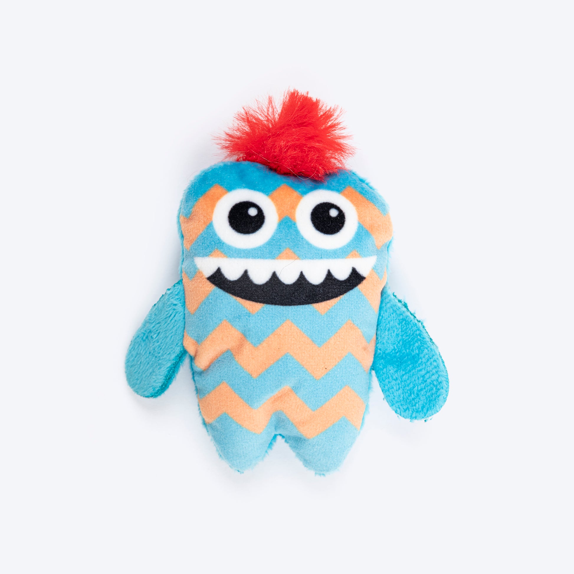 HUFT Mini Monsters Plush Toys for Cat – Pack of 4 - Heads Up For Tails