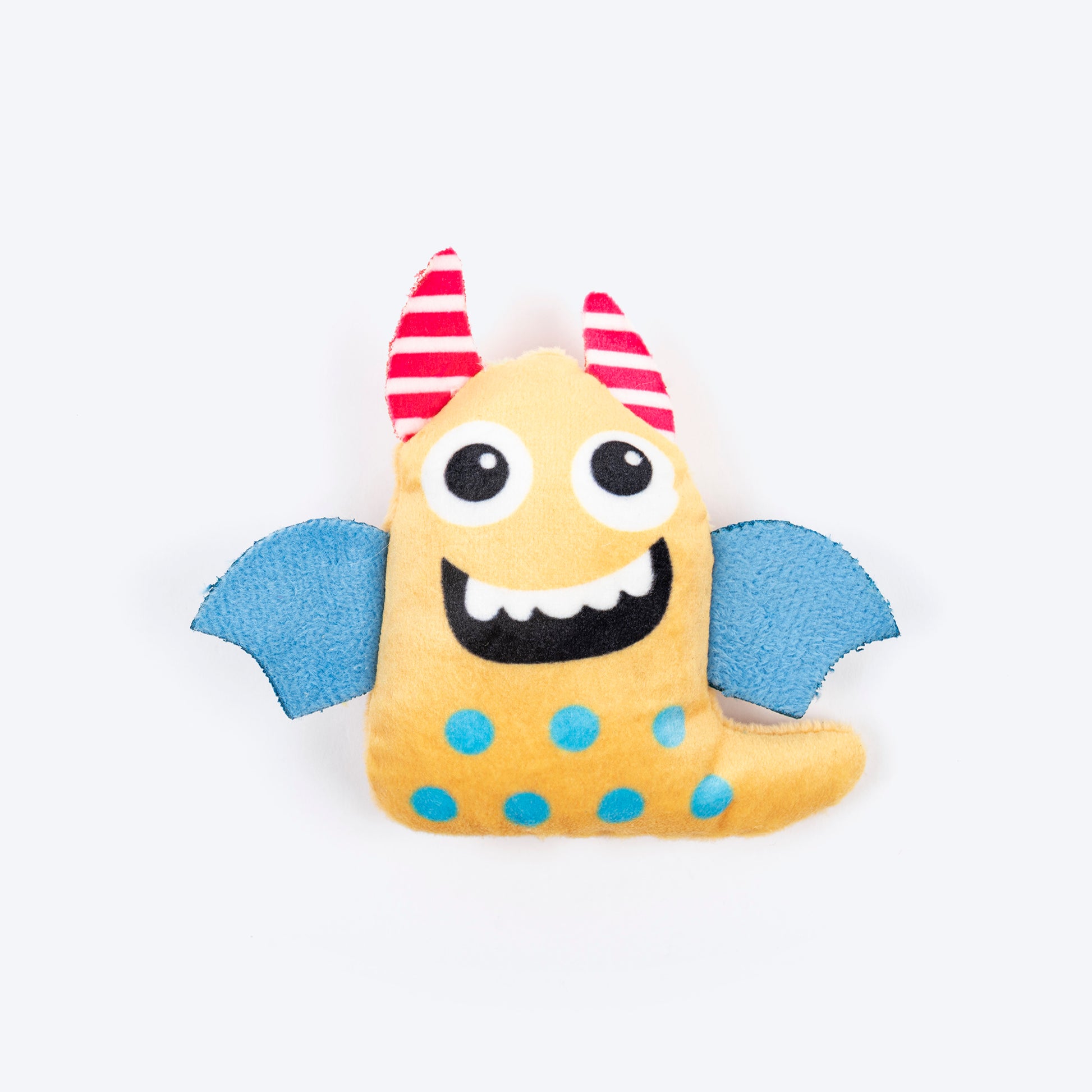 HUFT Mini Monsters Plush Toys for Cat – Pack of 4 - Heads Up For Tails