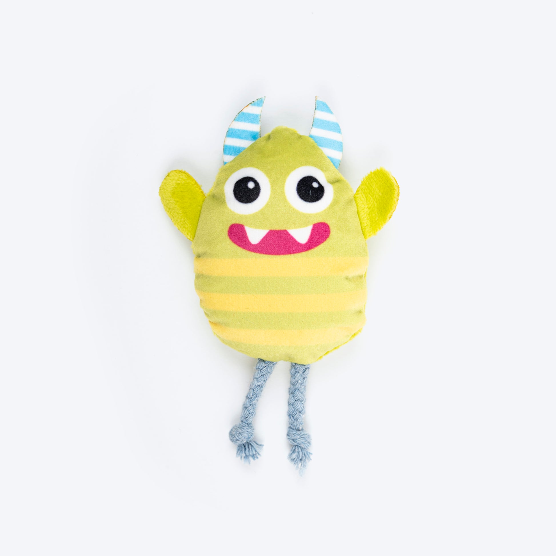 HUFT Mini Monsters Plush Toys for Cat – Pack of 4 - Heads Up For Tails