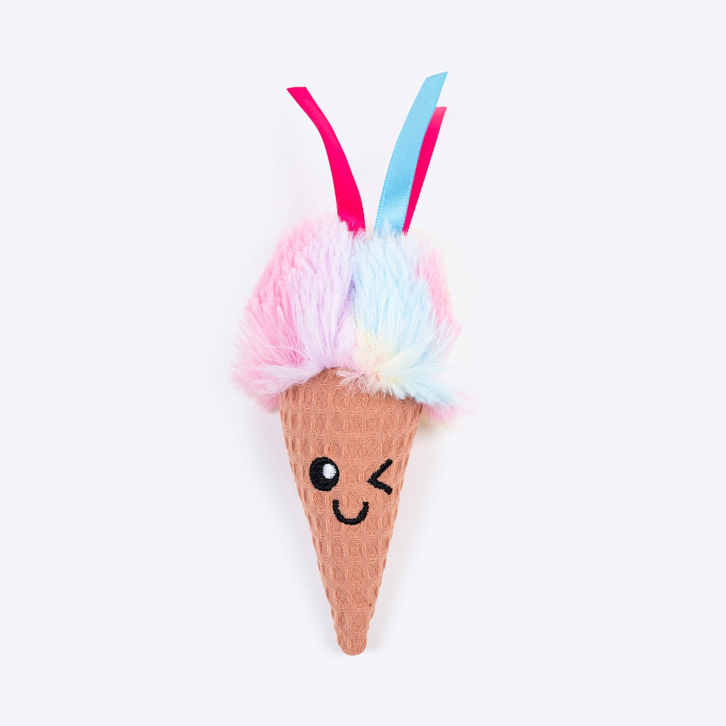 HUFT Sundae Smiles Plush Toys for Cat – Pack of 2 - Heads Up For Tails