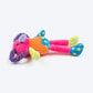 HUFT Snuggle Ellie Mini Plush Toy for Dog – Multicolour - Heads Up For Tails