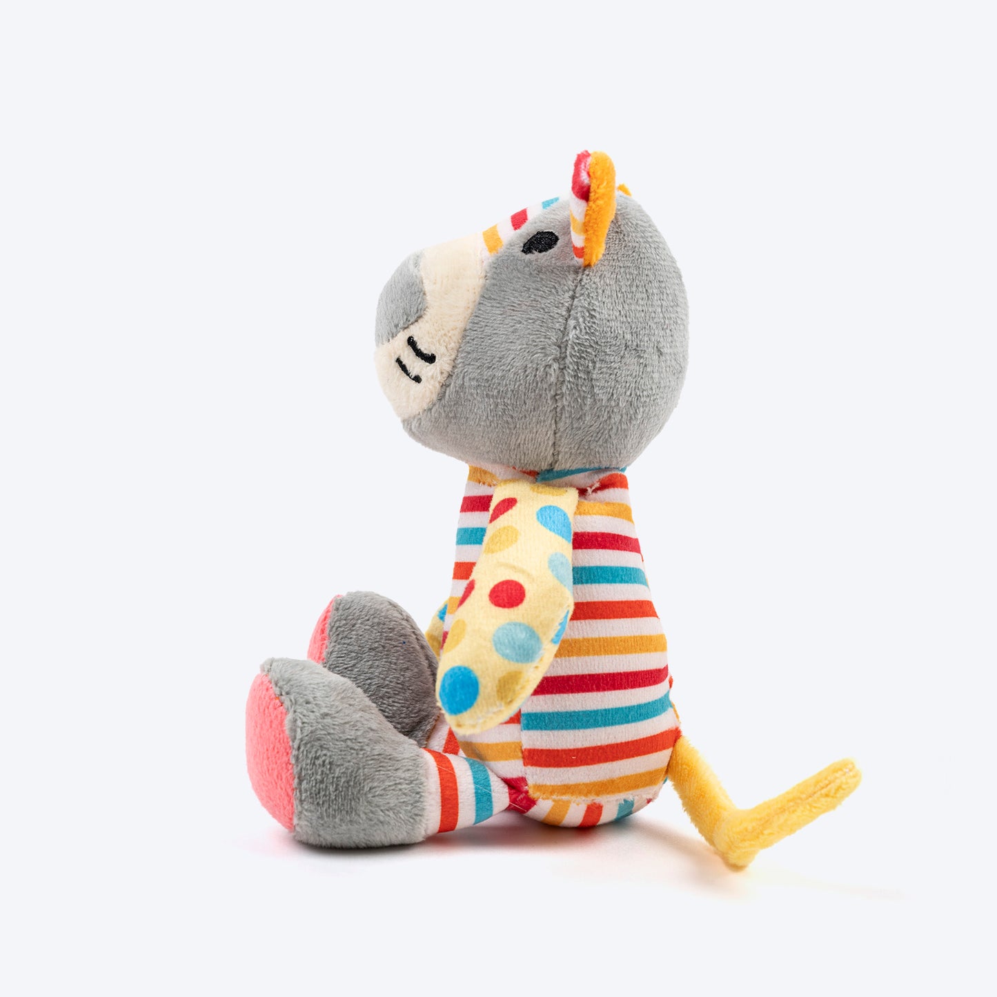 HUFT Roary Rainbow Mini Plush Toy for Dog – Multicolour - Heads Up For Tails