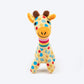 HUFT Giggly Giraffe Mini Plush Toy for Dog – Multicolour - Heads Up For Tails