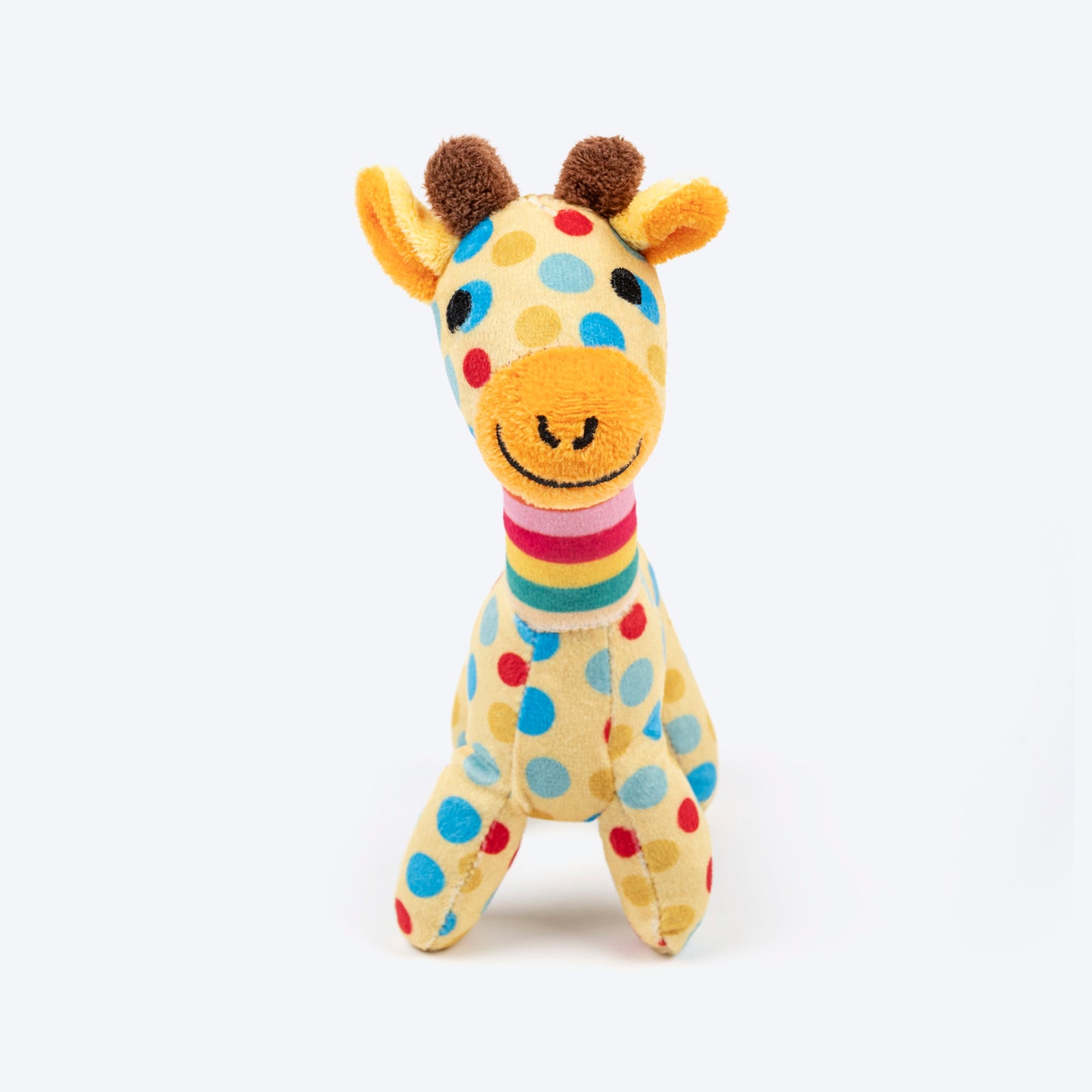 HUFT Giggly Giraffe Mini Plush Toy for Dog – Multicolour - Heads Up For Tails