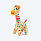 HUFT Giggly Giraffe Mini Plush Toy for Dog – Multicolour - Heads Up For Tails