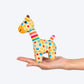 HUFT Giggly Giraffe Mini Plush Toy for Dog – Multicolour - Heads Up For Tails