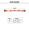 HUFT Tuggables Happy Knots Rope Toy For Dog - Orange & Red - Heads Up For Tails
