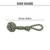 HUFT Swing & Fling Rope Toy For Dog - Multicolour - Heads Up For Tails