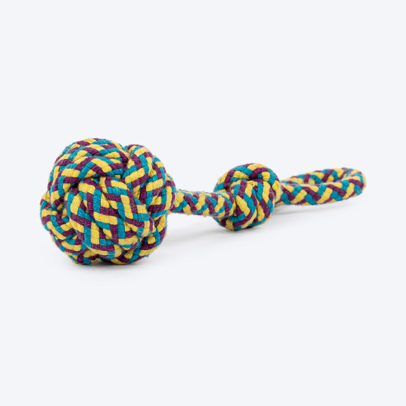 HUFT Swing & Fling Rope Toy For Dog - Multicolour - Heads Up For Tails