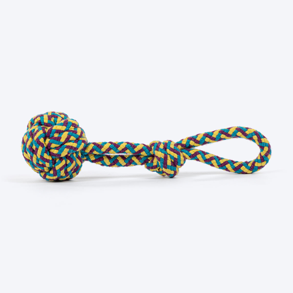 HUFT Swing & Fling Rope Toy For Dog - Multicolour - Heads Up For Tails