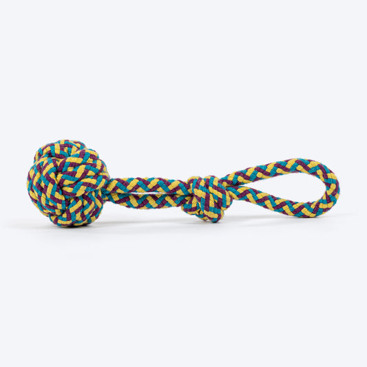 HUFT Swing & Fling Rope Toy For Dog - Multicolour
