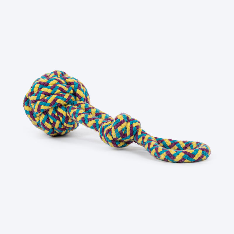 HUFT Swing & Fling Rope Toy For Dog - Multicolour - Heads Up For Tails