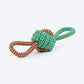 HUFT Double Grip Loop Rope Toy For Dog - Multicolor