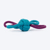 HUFT Butterfly Knot Rope Toy For Dog - Blue & Purple - Heads Up For Tails