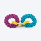 HUFT Hoop-De-Loop Rope Toy For Dog - Multicolour
