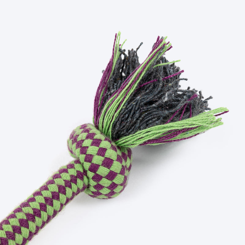 HUFT Knot-So-Bored Rope Toy For Dog - Multicolour - Heads Up For Tails