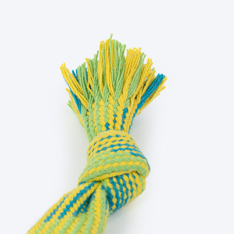HUFT Wiggly Ribbon Rope Toy For Dog - Multicolor - Heads Up For Tails