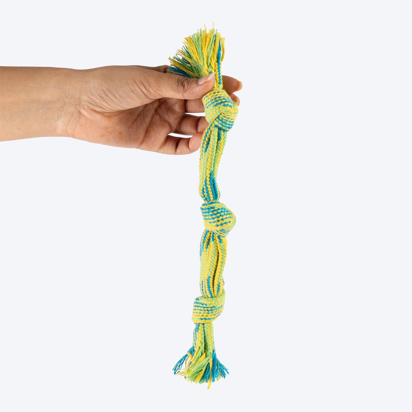 HUFT Wiggly Ribbon Rope Toy For Dog - Multicolor