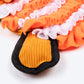 HUFT Fuzzy Fox Snuffle Toy for Dog - Orange