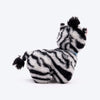HUFT Zebra Zoom Plush Toy For Dog - Black & White - Heads Up For Tails