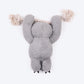 HUFT Sleepy Sloth Plush Toy for Dog - Grey