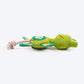 HUFT Hugs & Hops Frog Plush Toy for Dog - Green