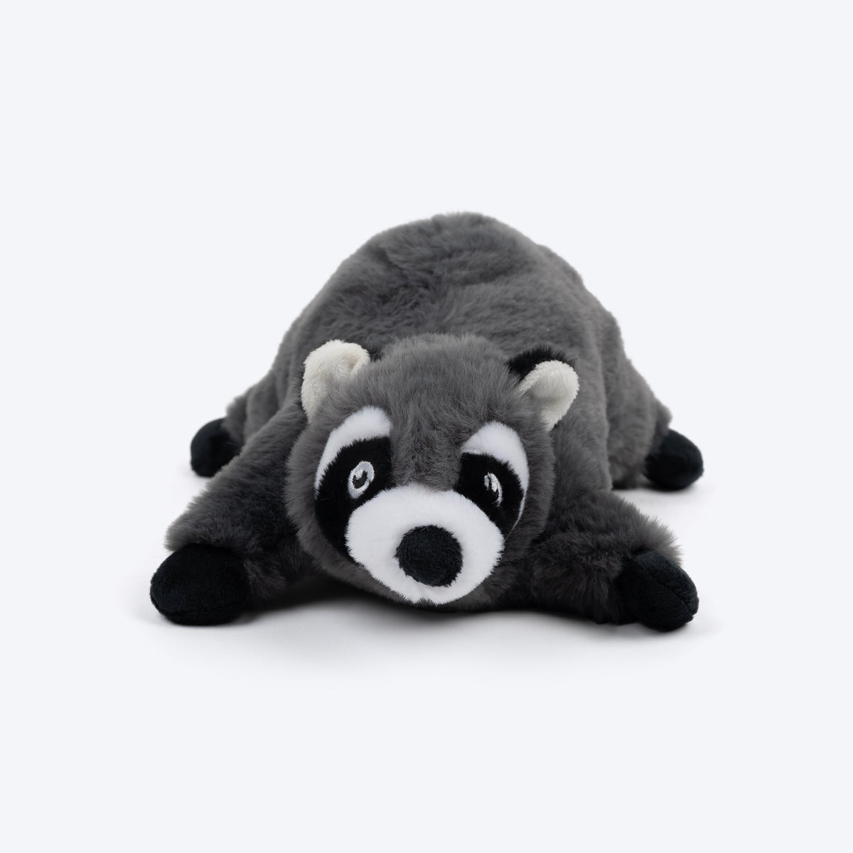 HUFT Wild Ricky Squeaky Plush Toy For Dog - Grey - Heads Up For Tails