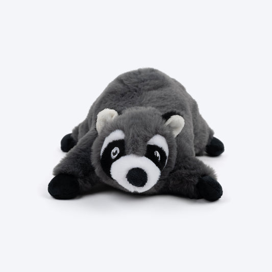 HUFT Wild Ricky Squeaky Plush Toy For Dog - Grey - Heads Up For Tails