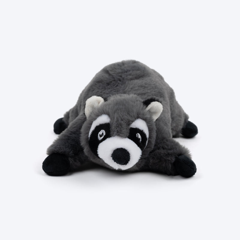 HUFT Wild Ricky Squeaky Plush Toy For Dog - Grey - Heads Up For Tails