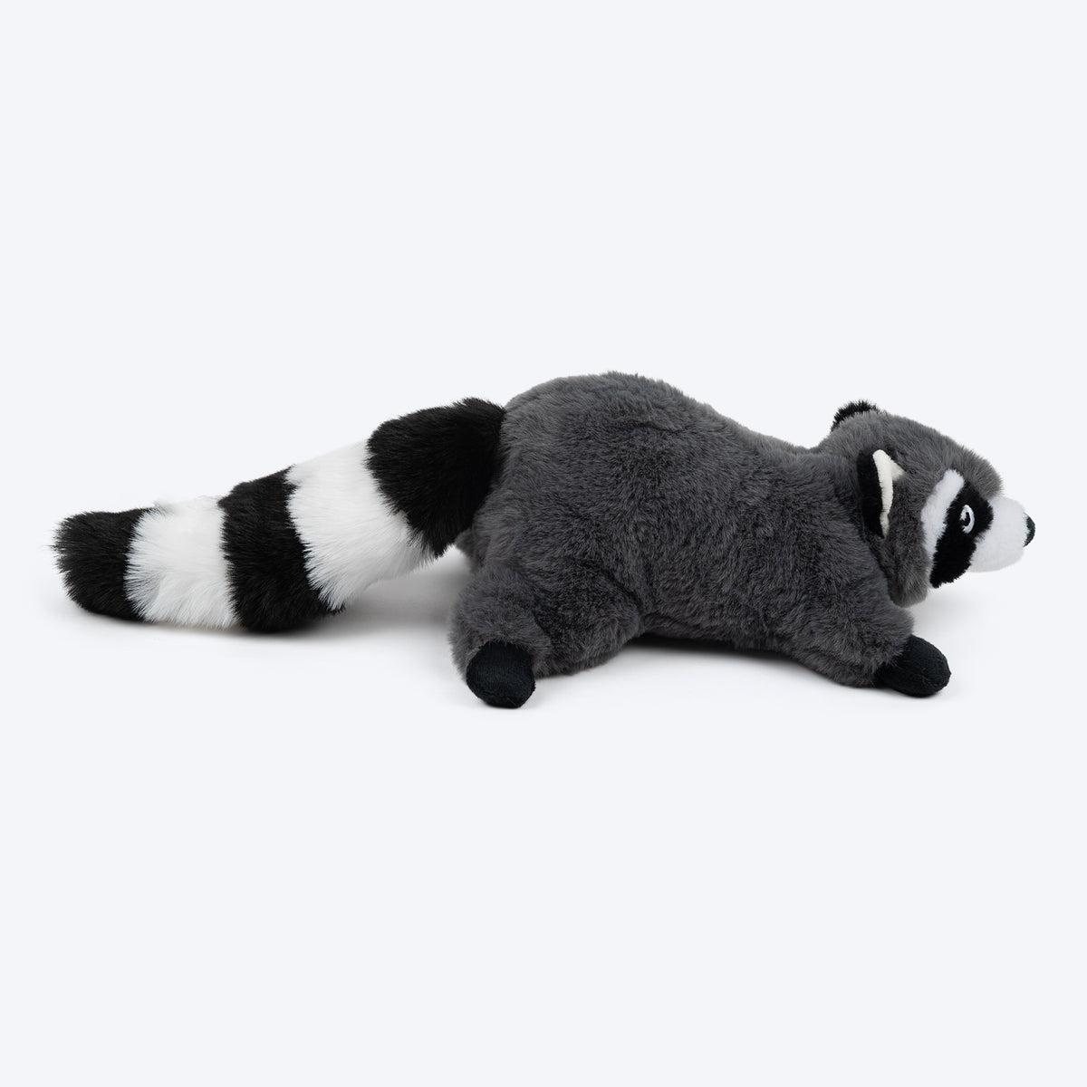 HUFT Wild Ricky Squeaky Plush Toy For Dog - Grey - Heads Up For Tails