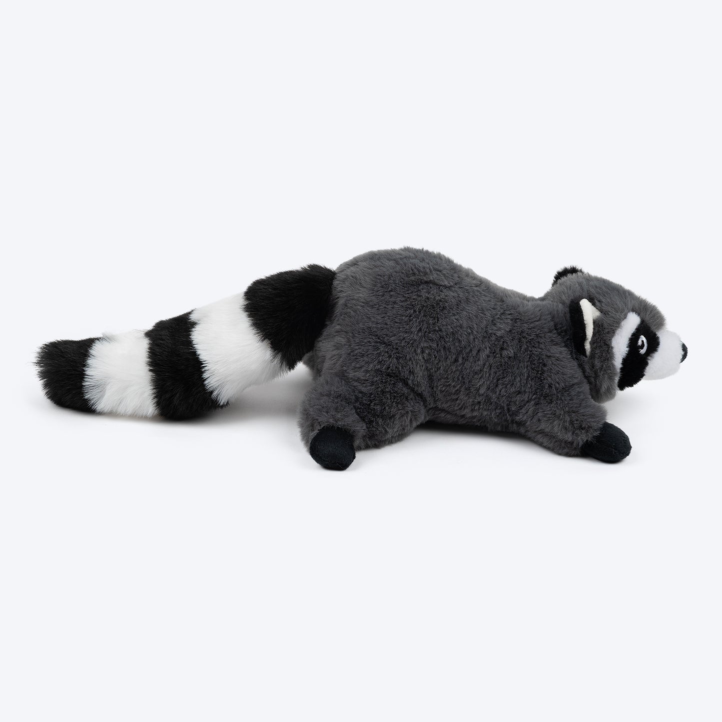 HUFT Wild Ricky Squeaky Plush Toy For Dog - Grey - Heads Up For Tails
