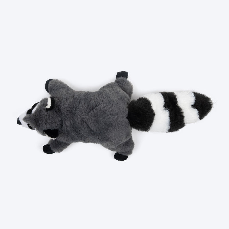 HUFT Wild Ricky Squeaky Plush Toy For Dog - Grey - Heads Up For Tails