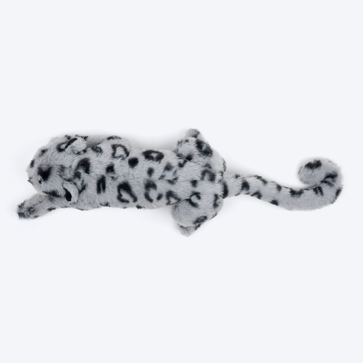 HUFT Wild Leo Squeaky Plush Toy For Dog - Grey - Heads Up For Tails