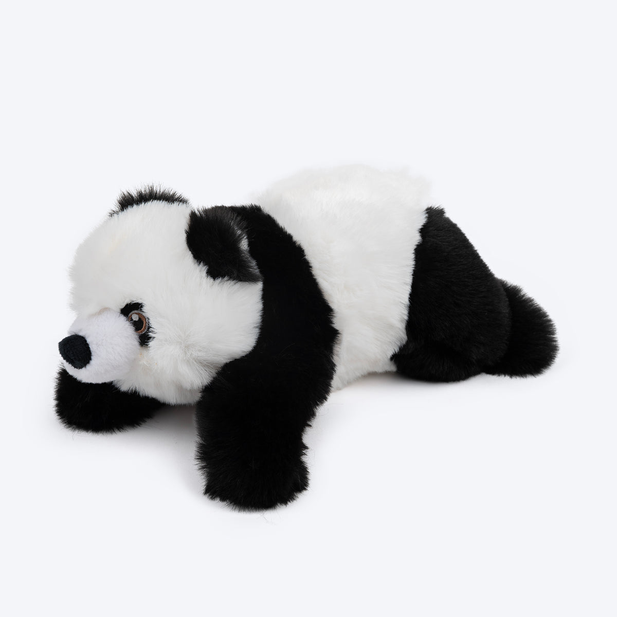HUFT Wild Pando Squeaky Plush Toy For Dog - Black & White - Heads Up For Tails