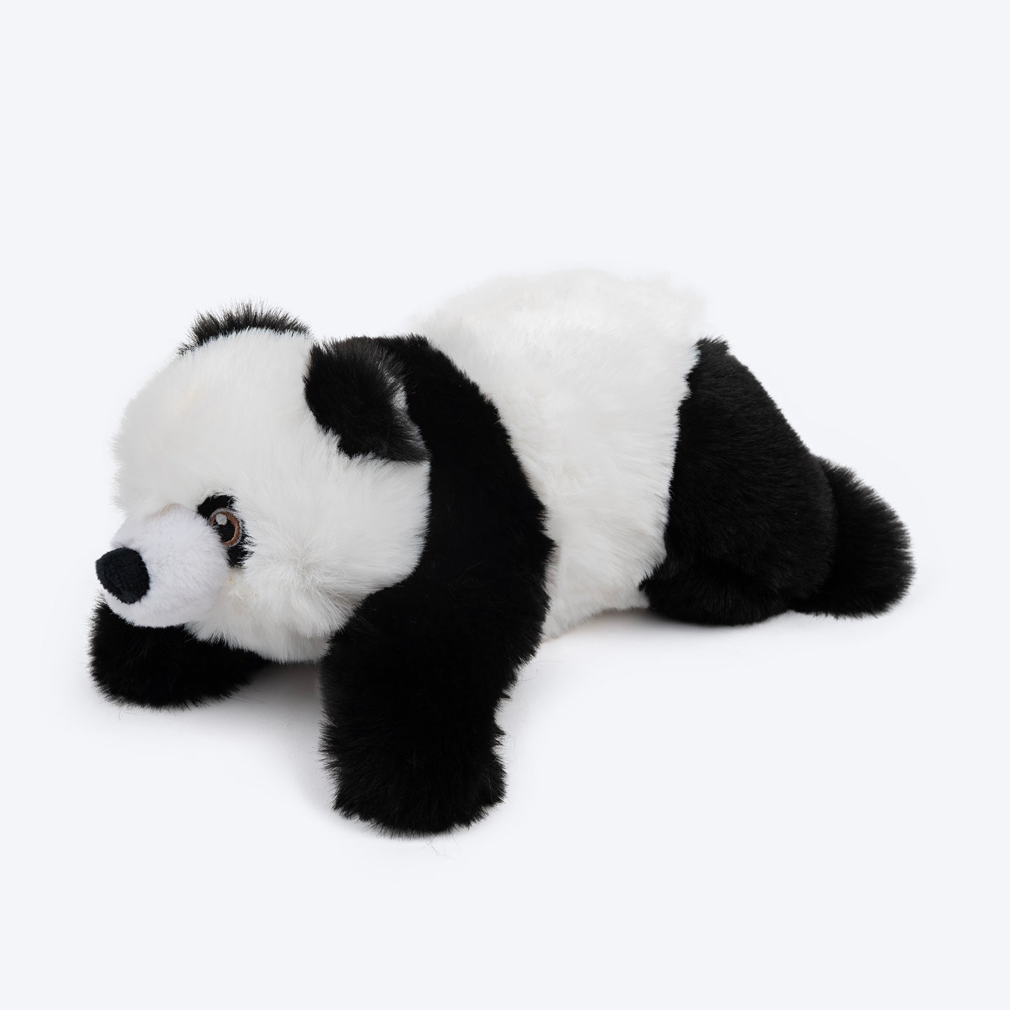 HUFT Wild Pando Squeaky Plush Toy For Dog - Black & White - Heads Up For Tails
