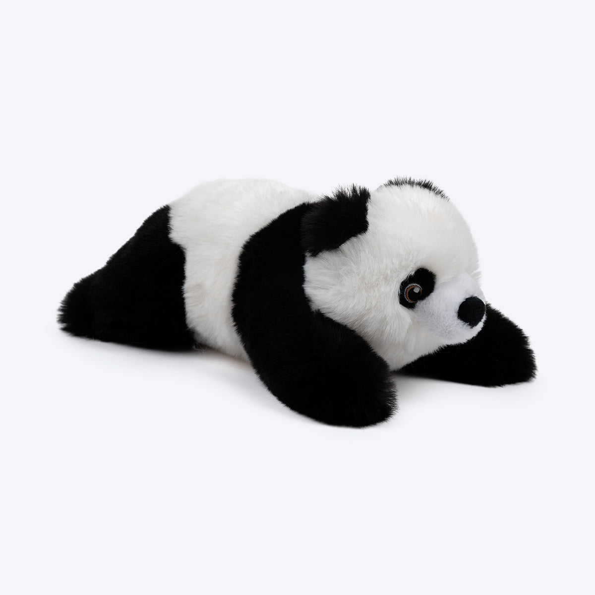 HUFT Wild Pando Squeaky Plush Toy For Dog - Black & White - Heads Up For Tails