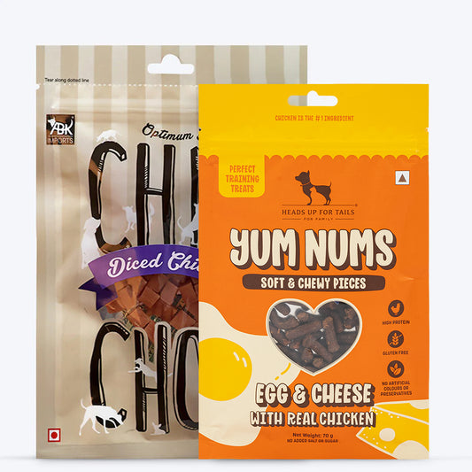 HUFT Training Duo Soft Treats Combo For Dogs - Heads Up For Tails