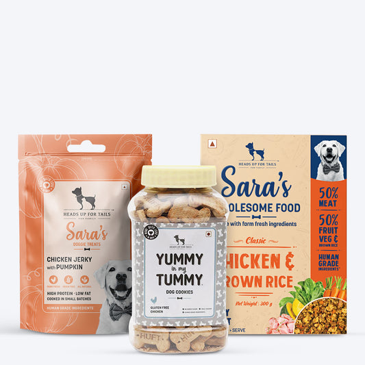 HUFT Triple Chicken Delights - Sara's Fresh Food, Treats & Biscuits - Heads Up For Tails