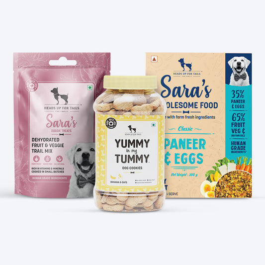 HUFT Very Veggie Trio - Sara’s Fresh Food, Treats & Biscuits - Heads Up For Tails