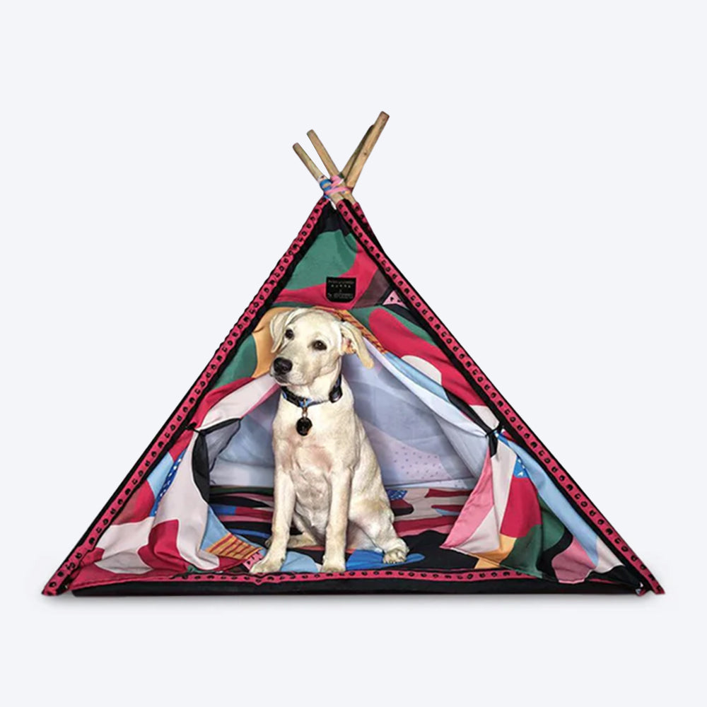 HUFT X Shivan & Narresh Leger Leisure Series Teepee Tent for Dogs & Cats_01