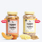 HUFT YIMT Dog Biscuits Combo - Banana & Oats and Pumpkin & Carrots - Pack of 2 - 320 g (Each) - Heads Up For Tails