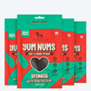 HUFT Yum Nums Dog Treats Soft & Chewy Sticks Spinach With Real Chicken - 70 gm - Heads Up For Tails