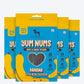 HUFT Yum Nums Soft & Chewy Sticks Banana with Real Chicken Treat For Dogs - 70 g - Heads Up For Tails
